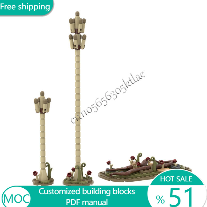 Kids Education Design - 150 SZT. Drzewka Prototaxites loganii MOC
