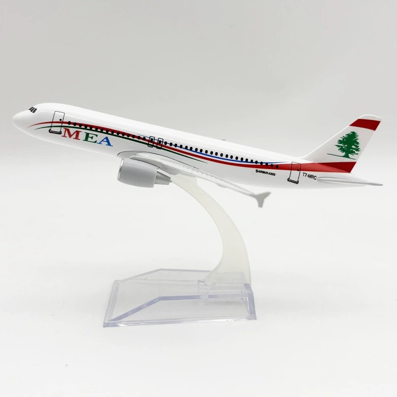 Kids Educational Device - Model samolotu kolekcjonerski 16 cm A320