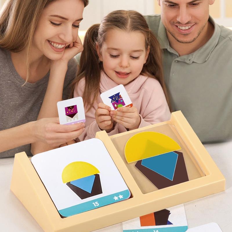 Kids Education Design - 1 Zestaw Edukacyjna Gra Logiczna z
