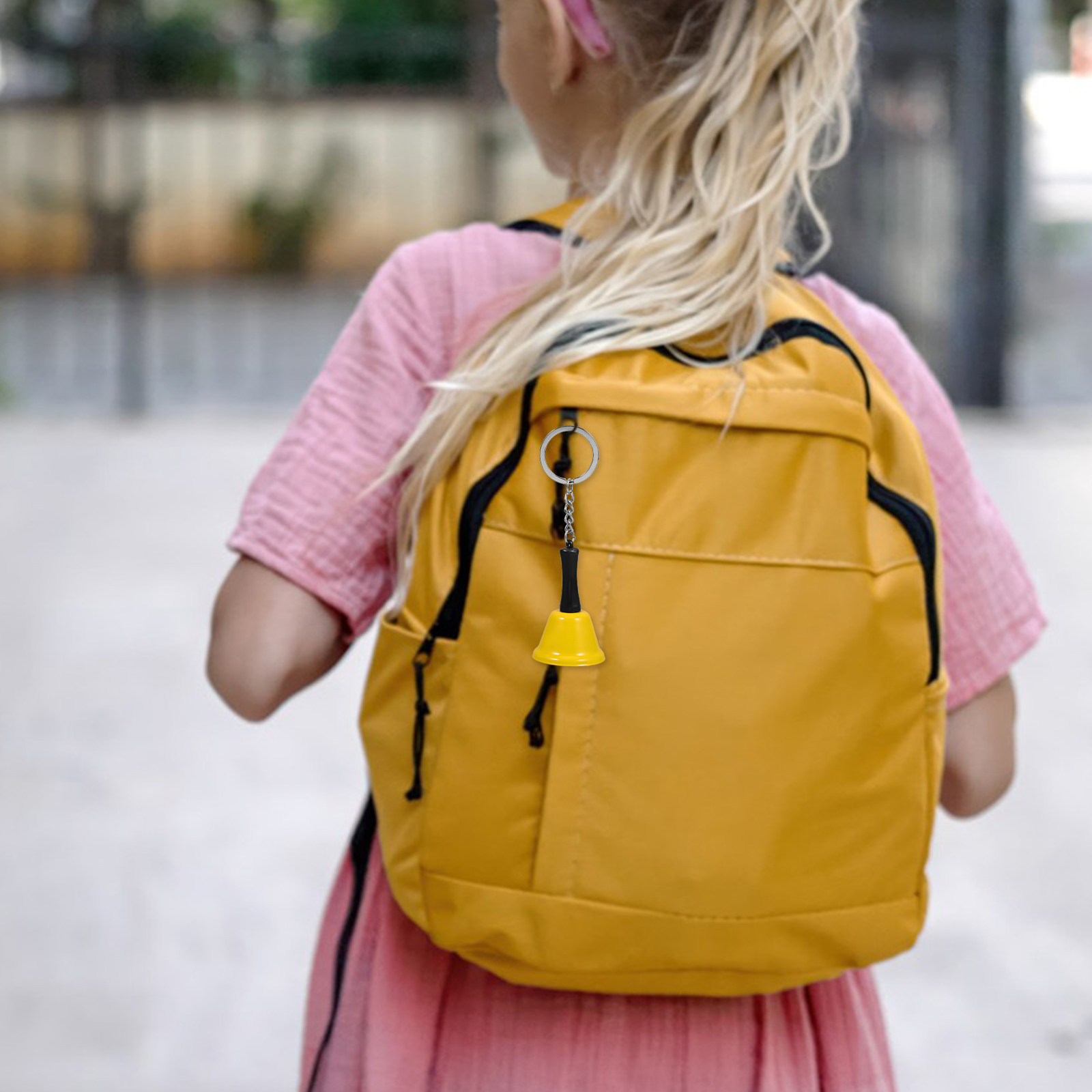 Kids Education Bell - Metalowy dzwonek do ręki, breloczek, uroczy