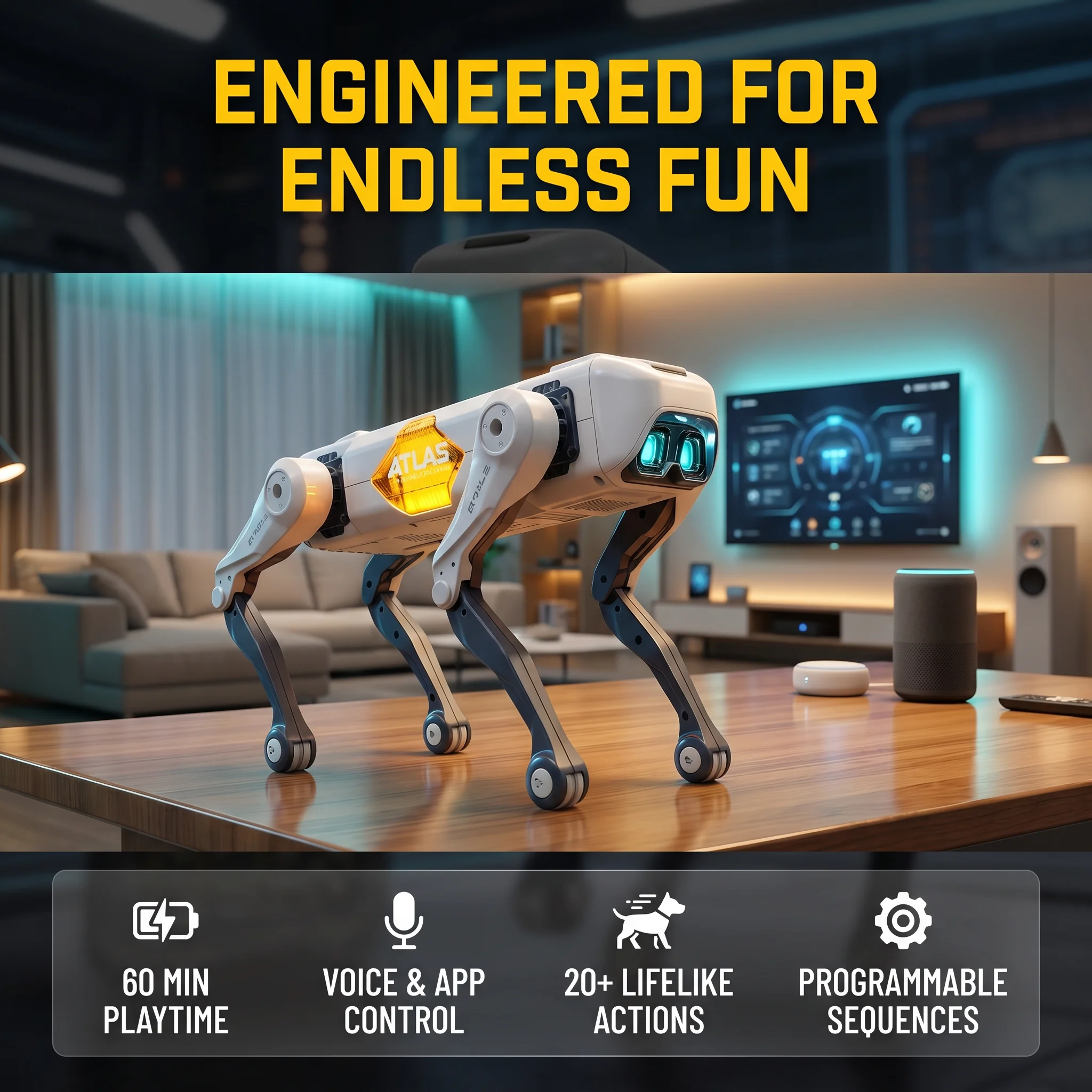 Kids Educational Device - Inteligentny robot-świniec AI, sterowanie głosem i