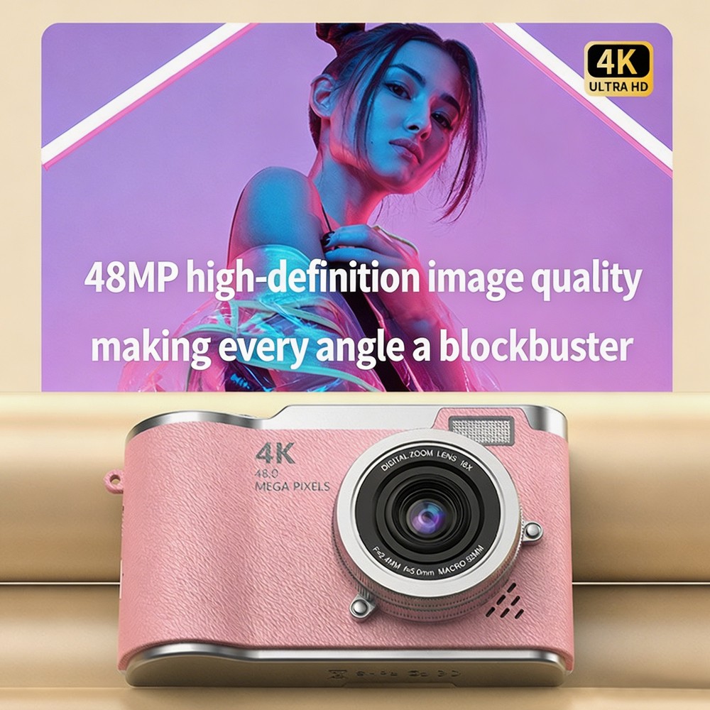 Przenośna cyfrowa kamera 4K CC – Kids Education News recenzja i cena