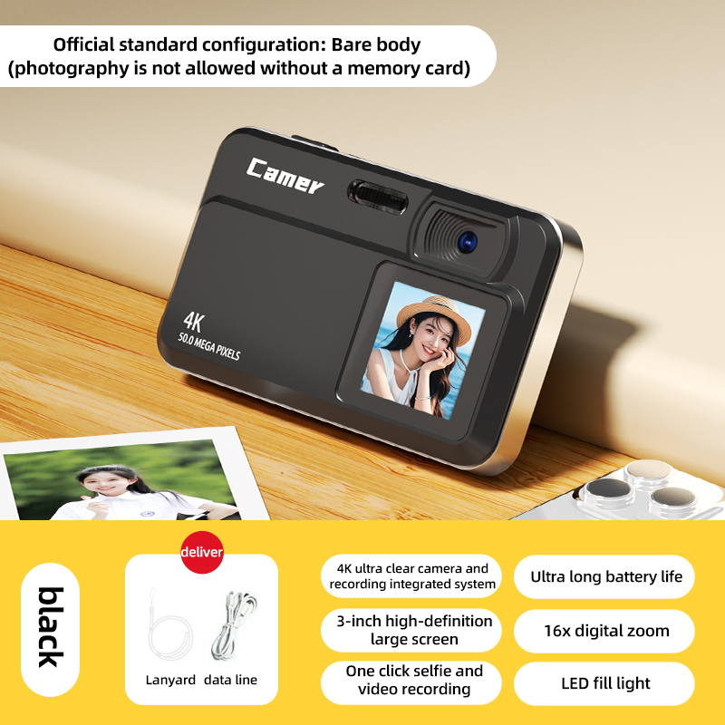 Aparat cyfrowy 4K z 16-krotnym – Kids Education News recenzja i cena