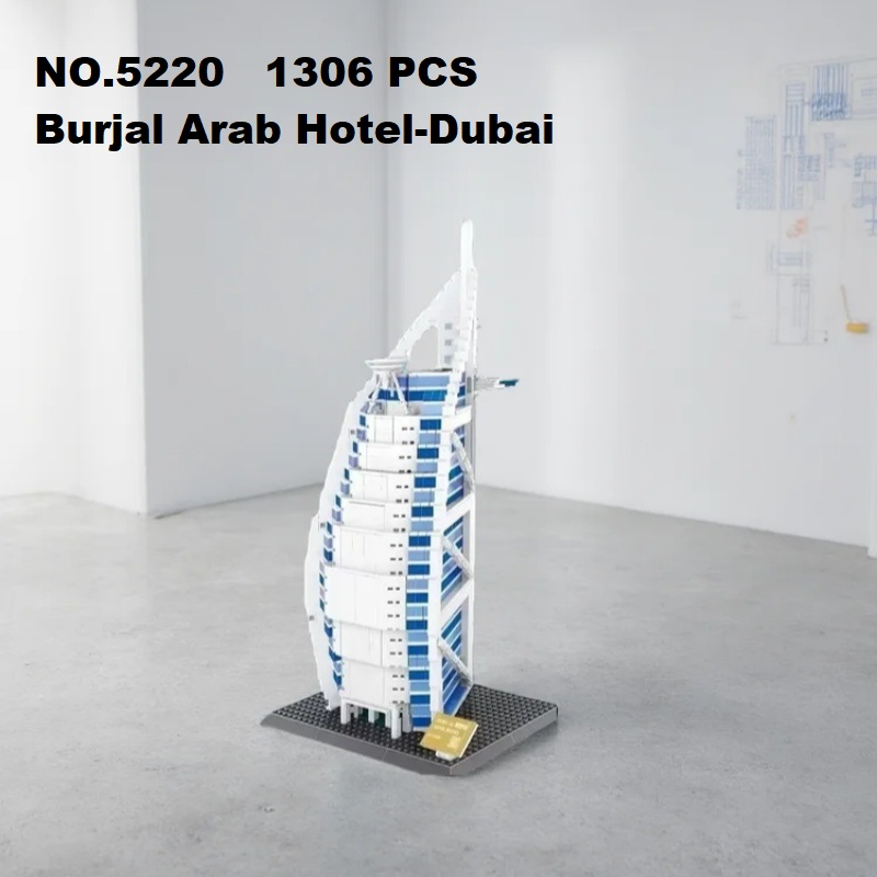 1306 elementów Burj Al Arab Ho – Kids Education Dubai recenzja i cena