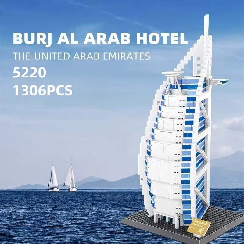 1306 elementów Burj Al Arab Ho – Kids Education Dubai recenzja i cena