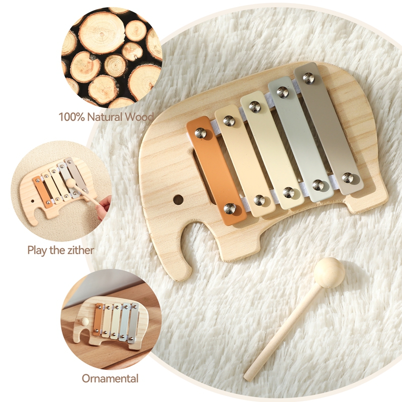 Montessori drewniane 5 tonów M – Kids Education Bell recenzja i cena