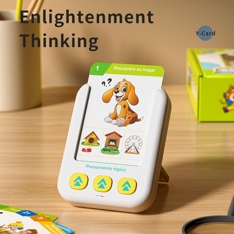 Maszyna do nauki z kartami log – Kids Education Questions recenzja i cena