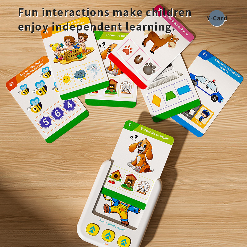 Maszyna do nauki z kartami log – Kids Education Questions recenzja i cena
