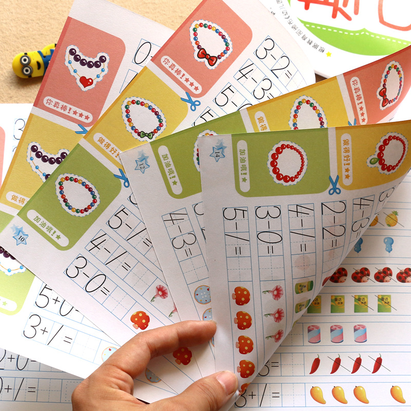35 stron dzieci uczące się mat – Kids Education Questions recenzja i cena