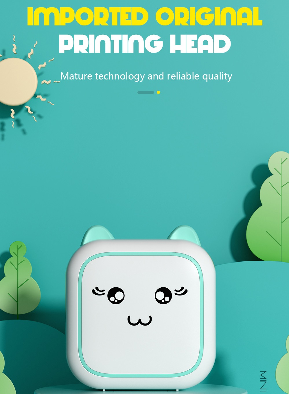 Przenośna Mini Drukarka Termic – Kids Education Questions recenzja i cena