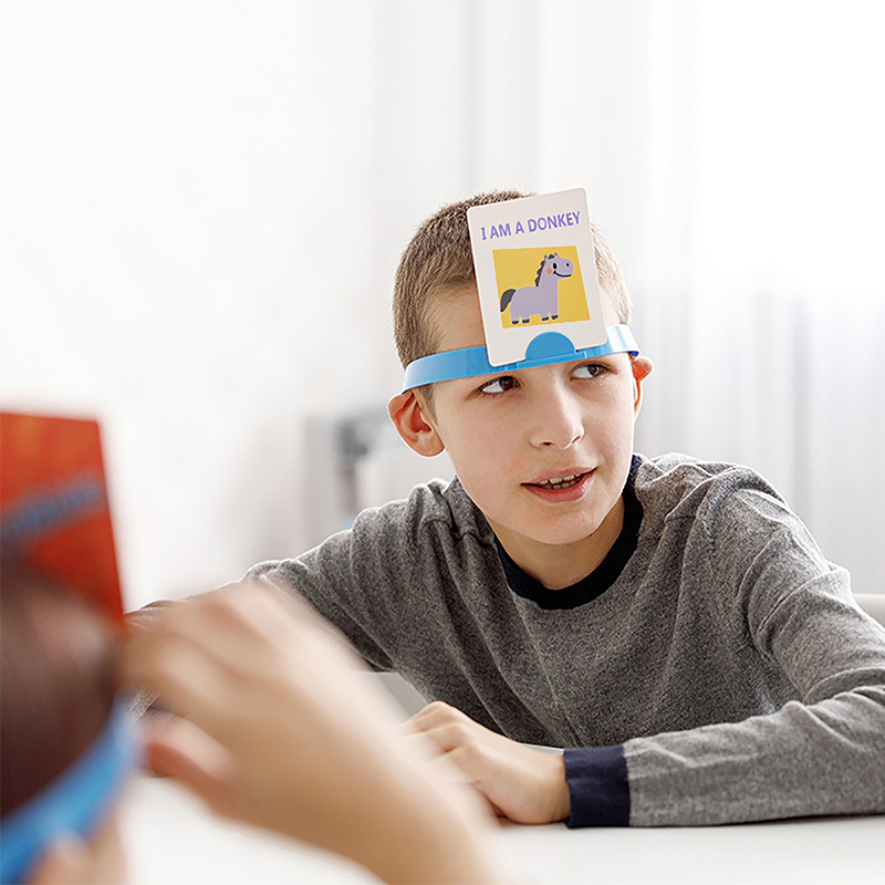 Gra w opaskę, zabawna gra zgad – Kids Education Questions recenzja i cena
