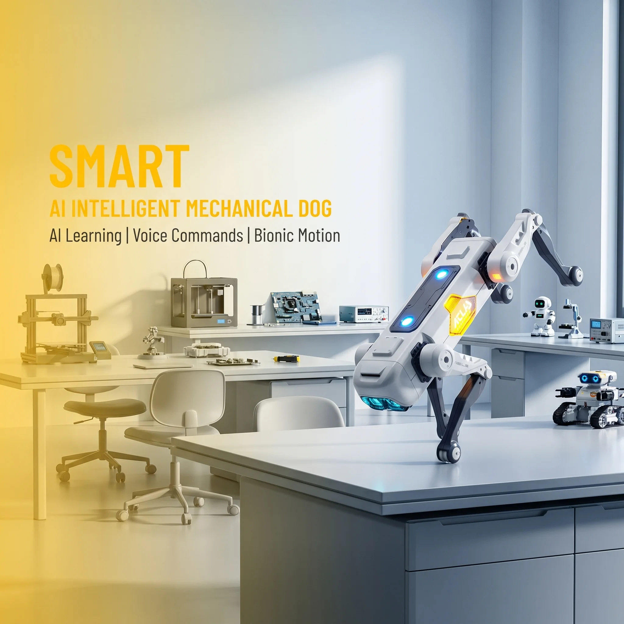 Inteligentny robot-świniec AI, – Kids Educational Device recenzja i cena