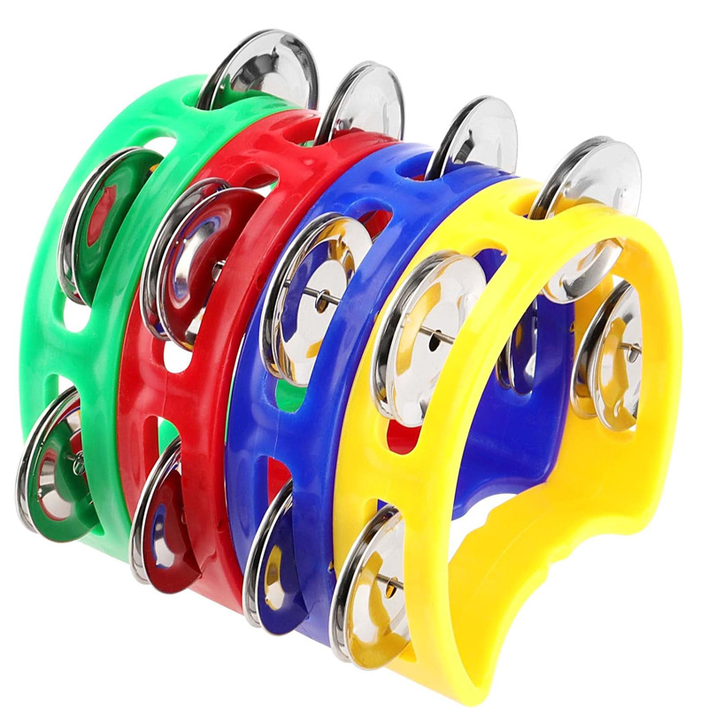 2 szt. Plastikowy ręczny tambu – Kids Education Bell recenzja i cena