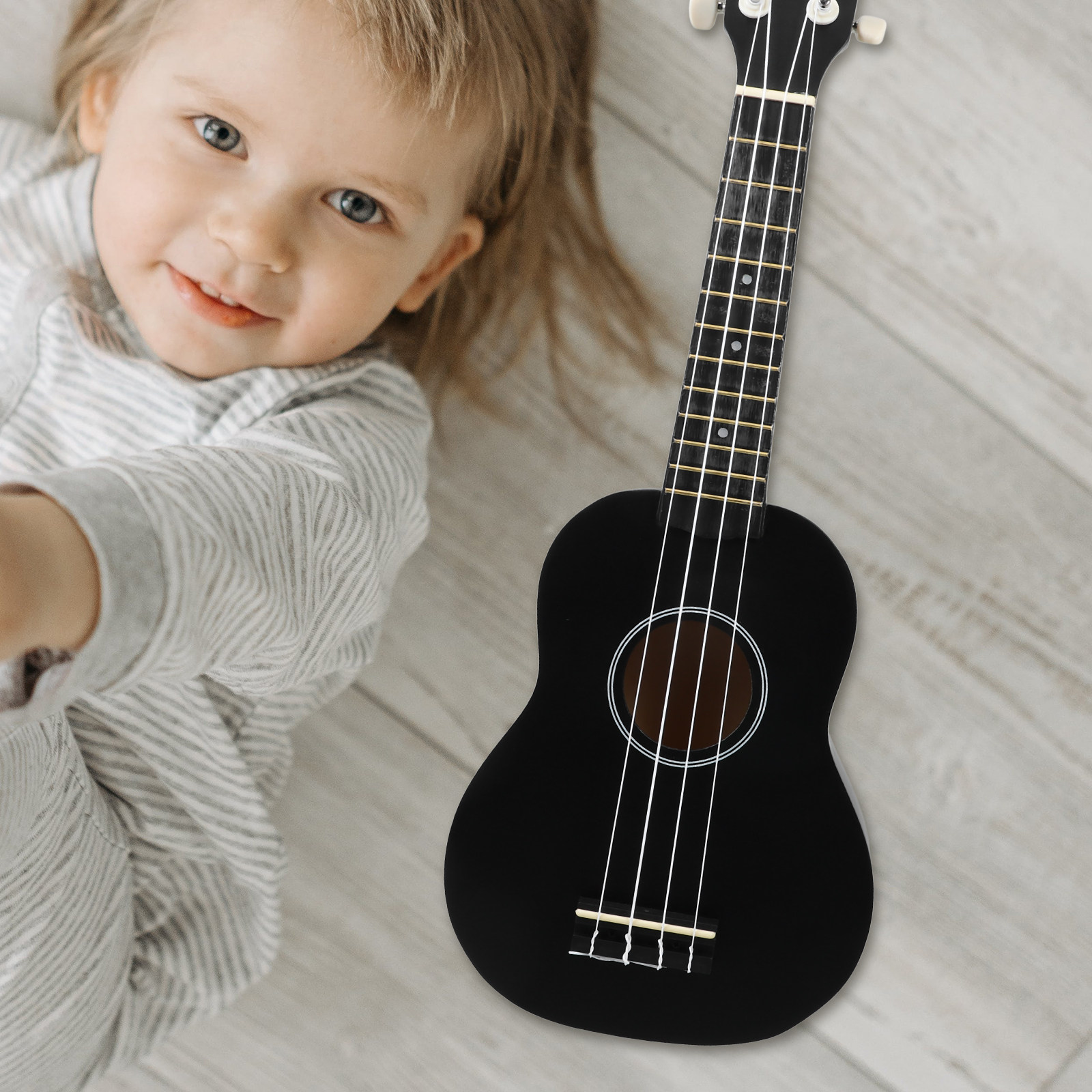 Edukacyjny mini ukulele – inst – Kids Education Design recenzja i cena