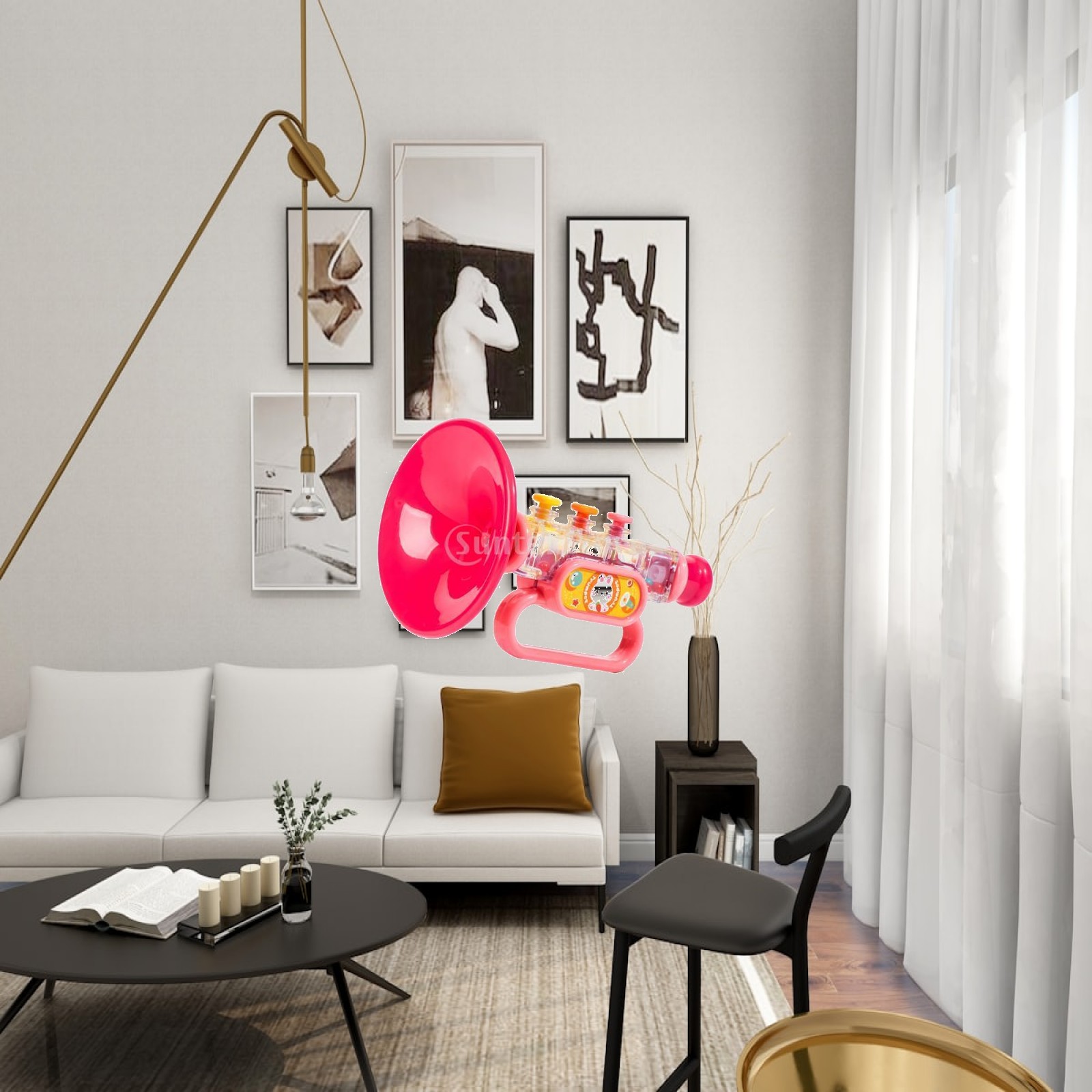 Dmuchana trąbka dla dzieci, ur – Kids Education Design recenzja i cena